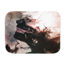 Load image into Gallery viewer, Anime Tokyo Ghoul Sherpa Blanket
