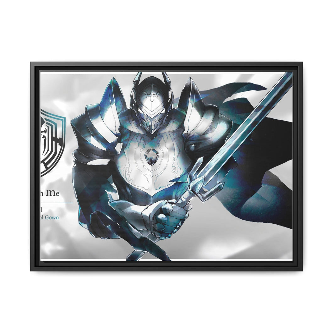 Overlord Canvas Framed Art Print