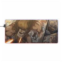 Load image into Gallery viewer, Anime Attack On Titan RGB LED Mouse Pad (Desk Mat)
