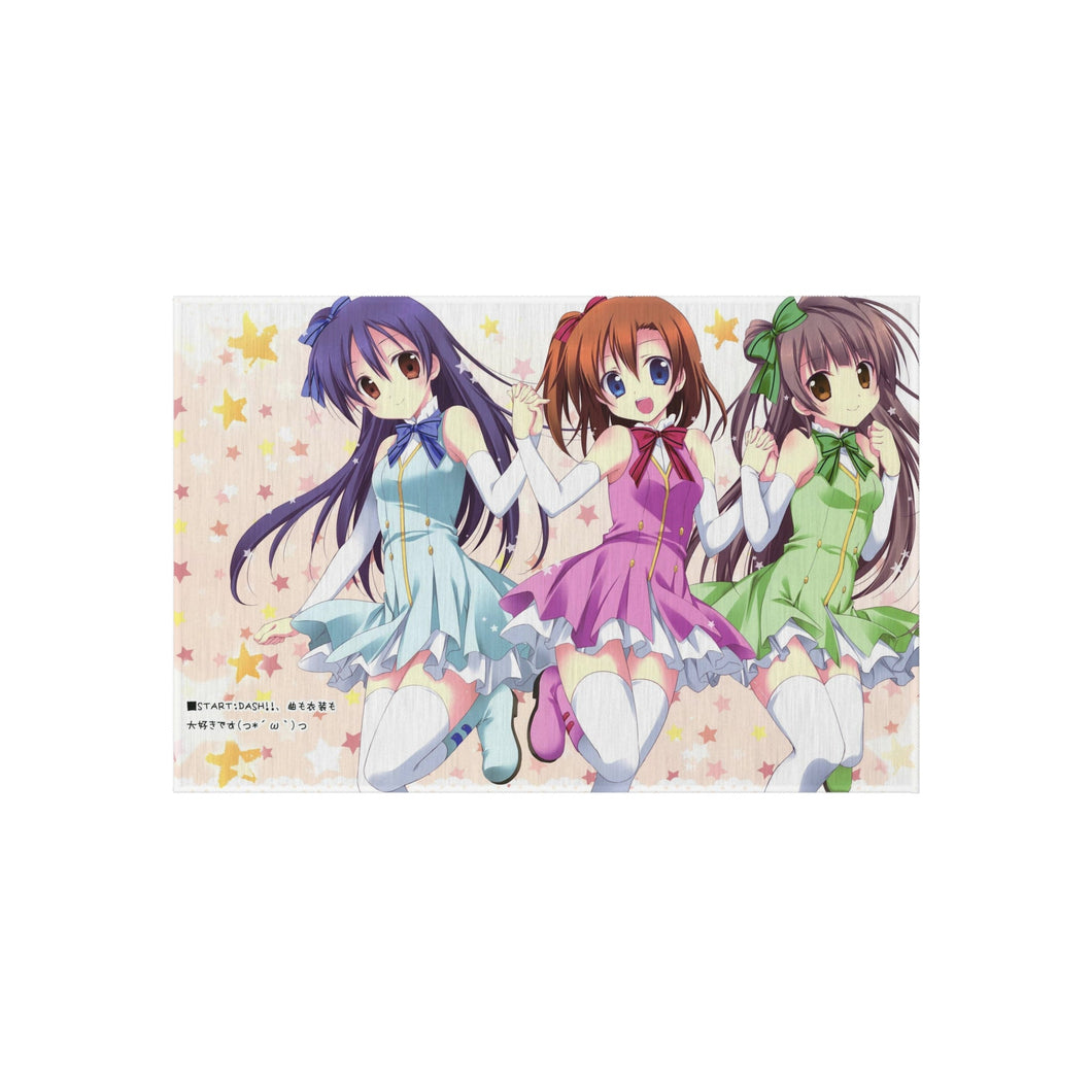 Love Live! Kotori Minami, Umi Sonoda, Honoka Kousaka Rug