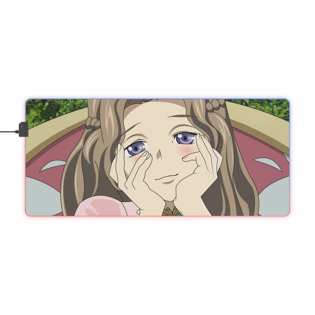 Code Geass Nunnally Lamperouge RGB LED Mouse Pad (Desk Mat)
