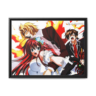 Anime High School DxD Canvas Framed Art Print