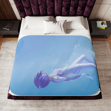 Load image into Gallery viewer, Anime Neon Genesis Evangelion Sherpa Blanket

