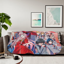 Load image into Gallery viewer, Anime Darling in the FranXXr Sherpa Blanket
