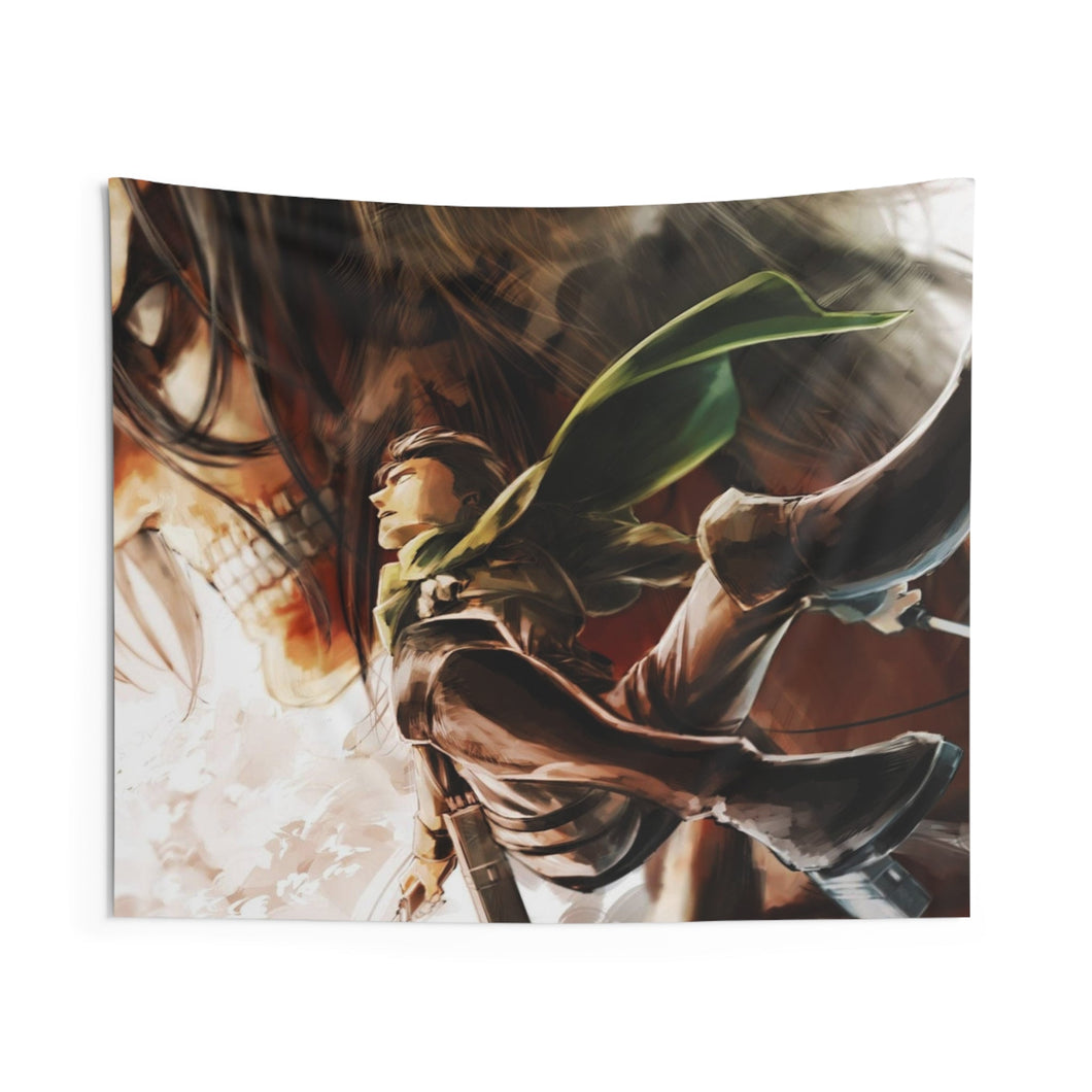 Levi & Eren Indoor Wall Tapestry