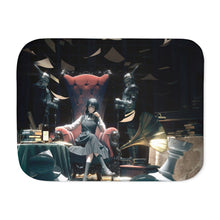 Load image into Gallery viewer, Anime Chainsaw Man Sherpa Blanket
