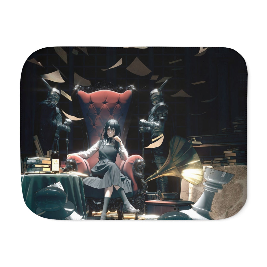 Anime Chainsaw Man Sherpa Blanket