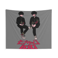 Mob Psycho 100 Shigeo Kageyama, Ritsu Kageyama Indoor Wall Tapestry