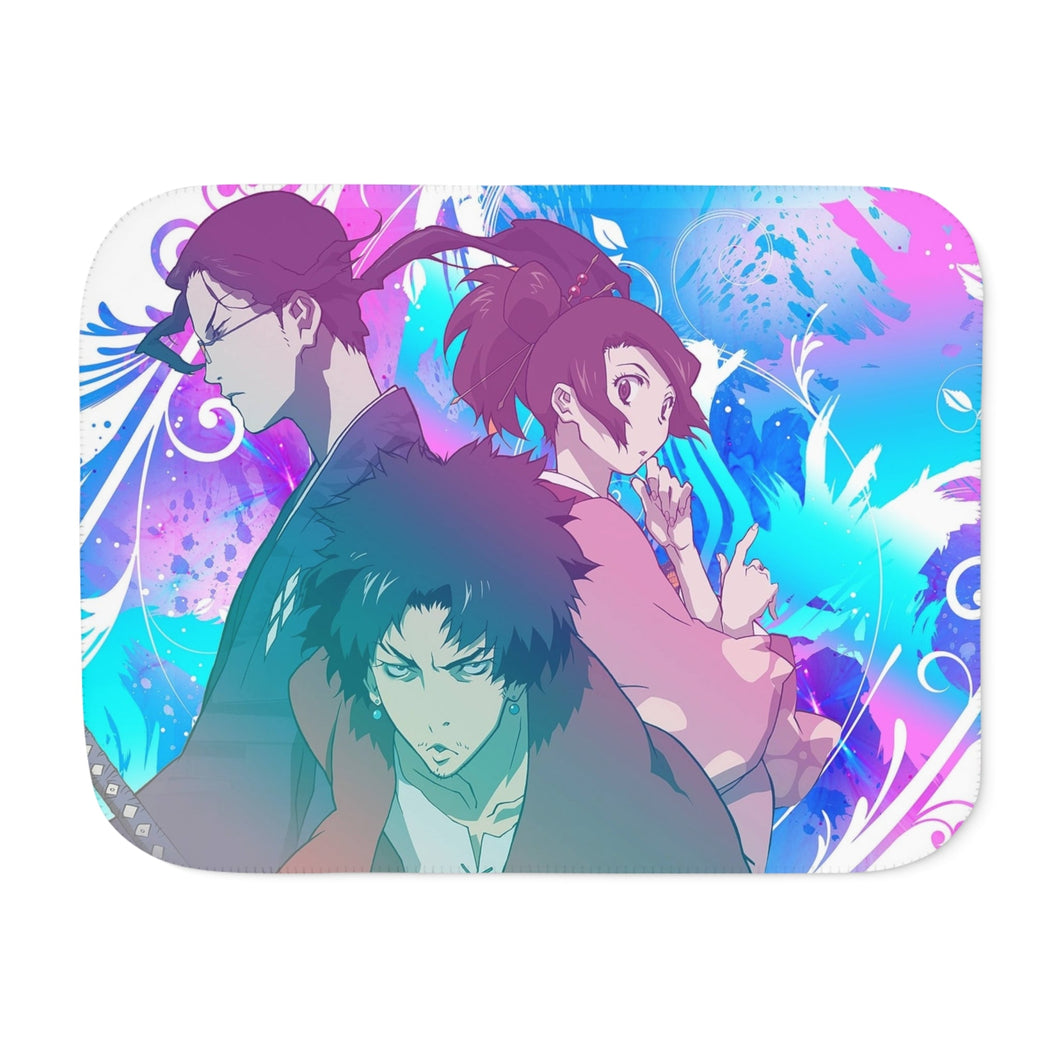 Anime Samurai Champloo Sherpa Blanket