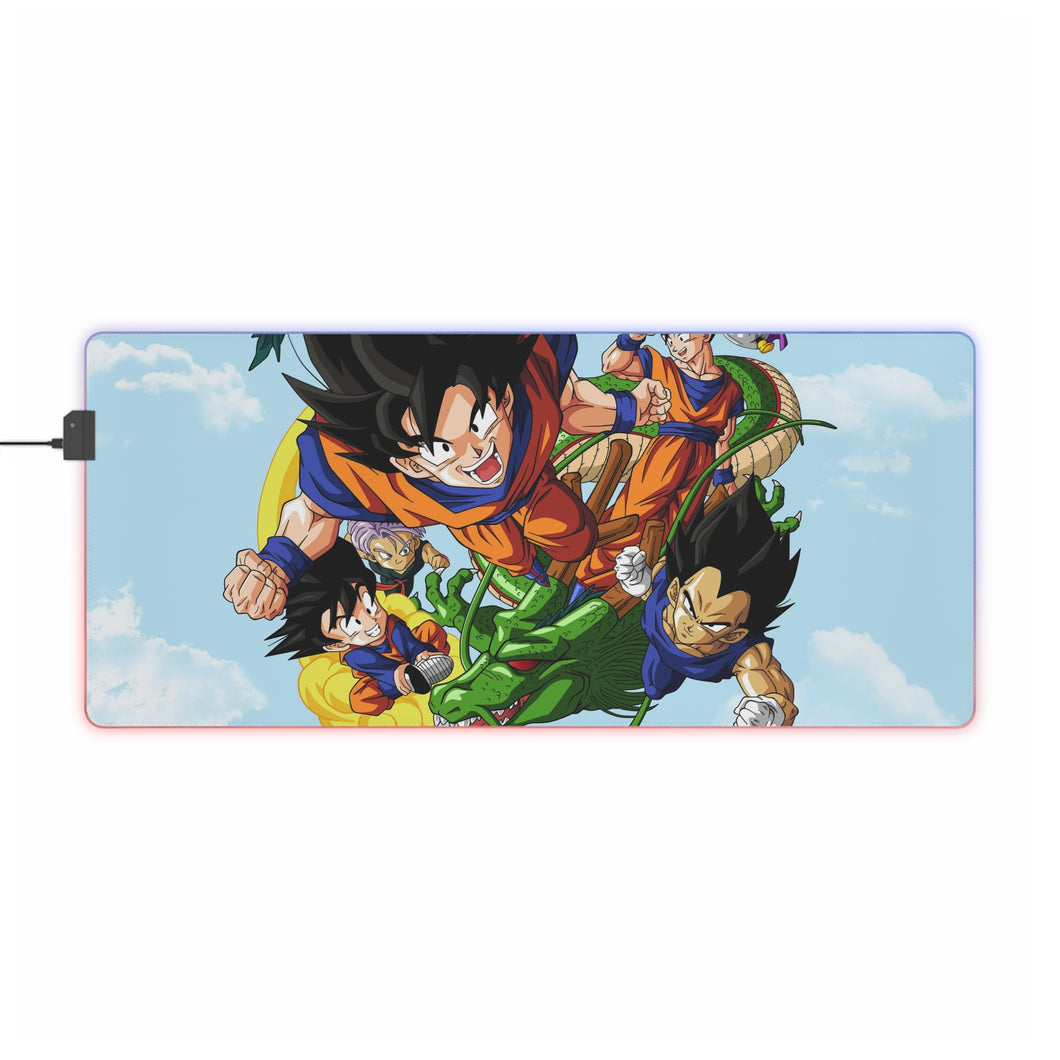 Anime Dragon Ball Z RGB LED Mouse Pad (Desk Mat)
