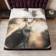 Load image into Gallery viewer, Rukia Kuchiki Sherpa Blanket
