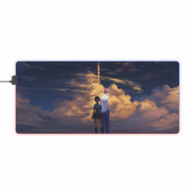 Load image into Gallery viewer, Anime The Girl Who Leapt Through Time RGB LED Mouse Pad (Desk Mat)
