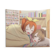 Honoka Kousaka & Kotori Minami Indoor Wall Tapestry