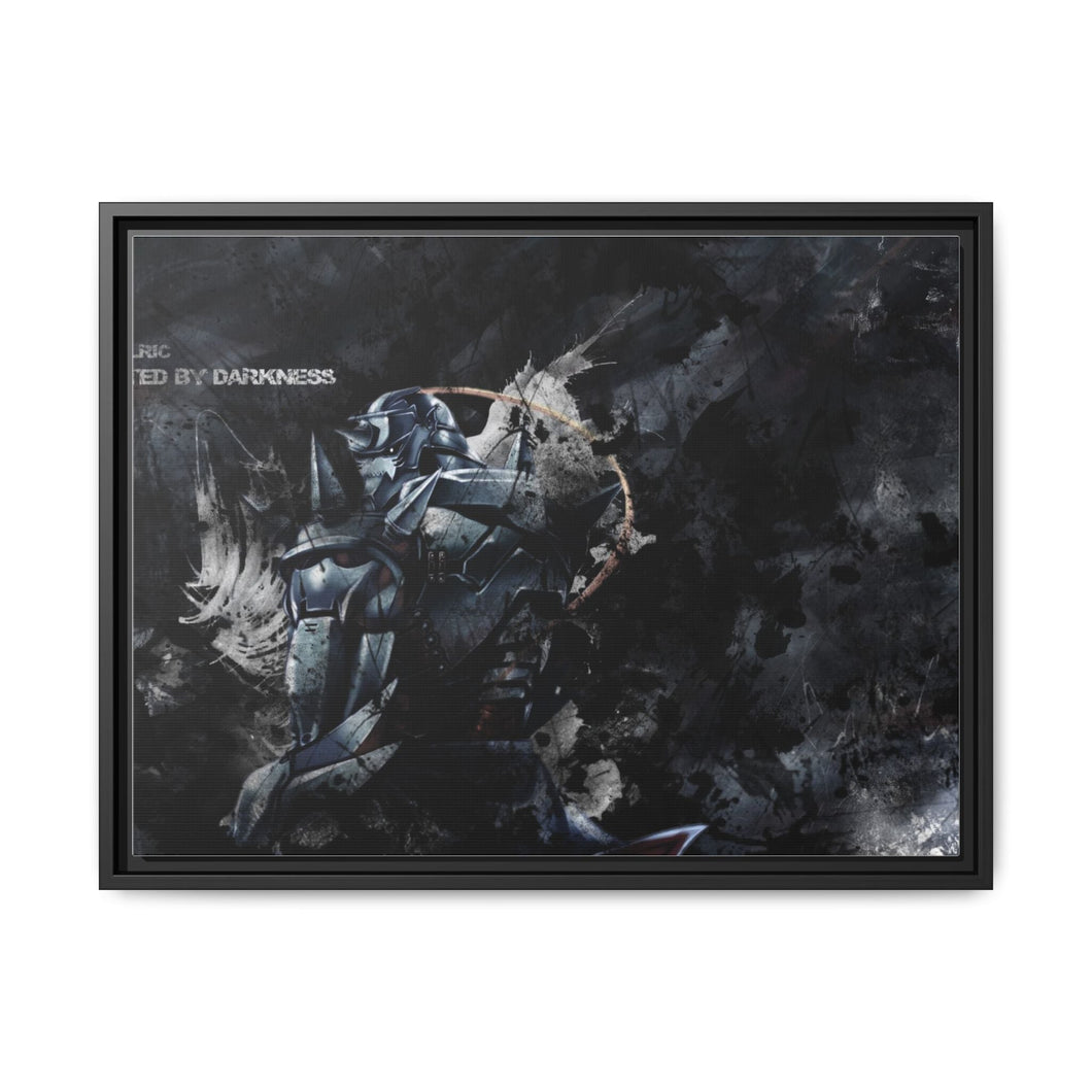 Anime FullMetal Alchemistr Canvas Framed Art Print