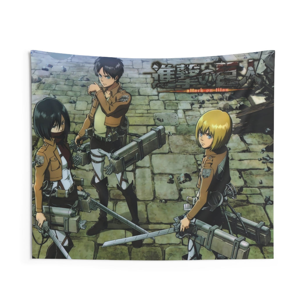 Anime Attack On Titan Indoor Wall Tapestry