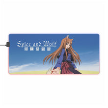 Load image into Gallery viewer, Spice And Wolf RGB LED Mouse Pad (Desk Mat)
