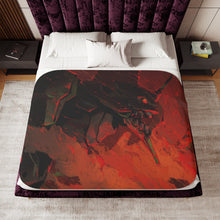 Load image into Gallery viewer, EVA Unit 01 Sherpa Blanket
