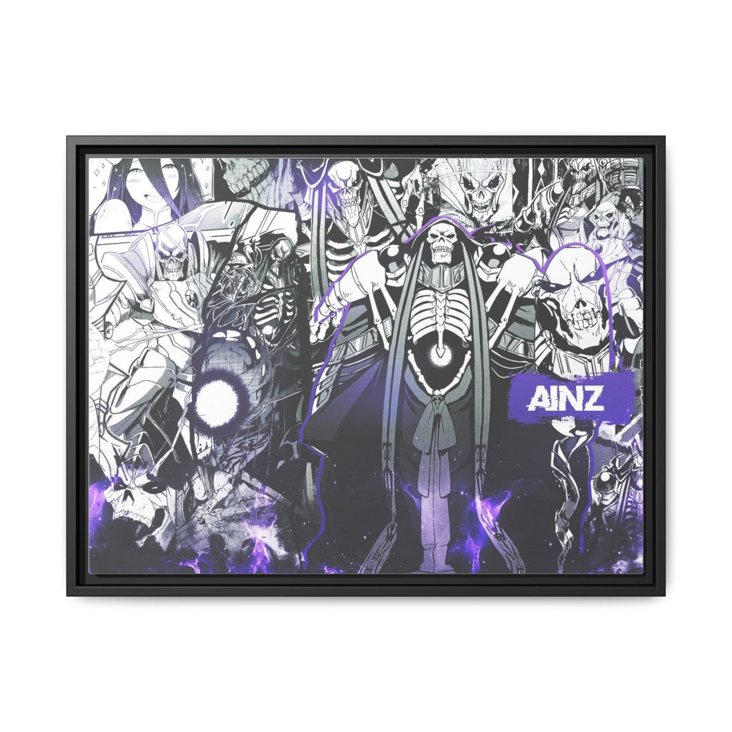 Anime Overlord Canvas Framed Art Print