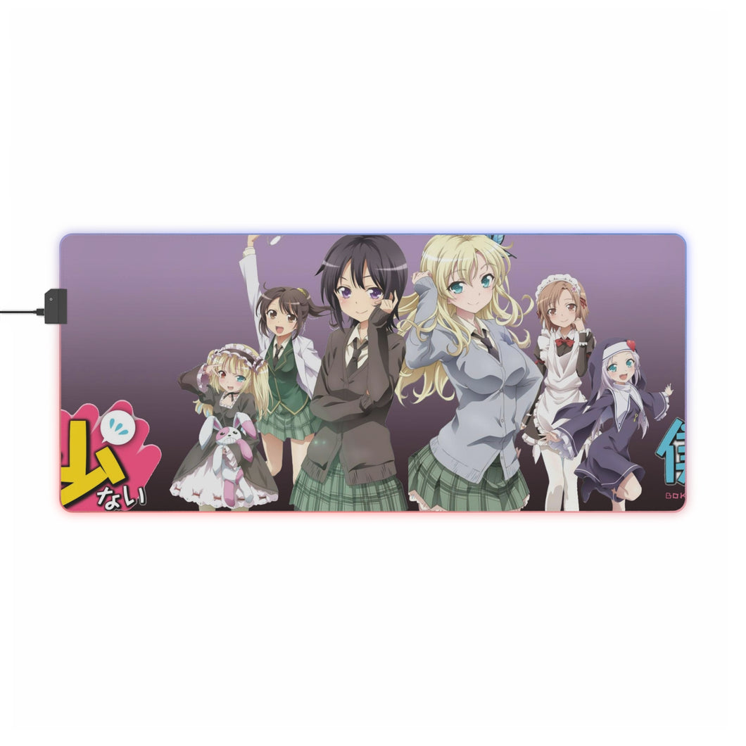 Boku Wa Tomodachi Ga Sukunai Sena Kashiwazaki, Yozora Mikazuki, Kobato Hasegawa, Rika Shiguma, Maria Takayama RGB LED Mouse Pad (Desk Mat)