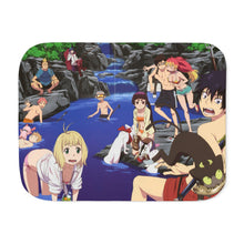 Load image into Gallery viewer, Blue Exorcist Sherpa Blanket

