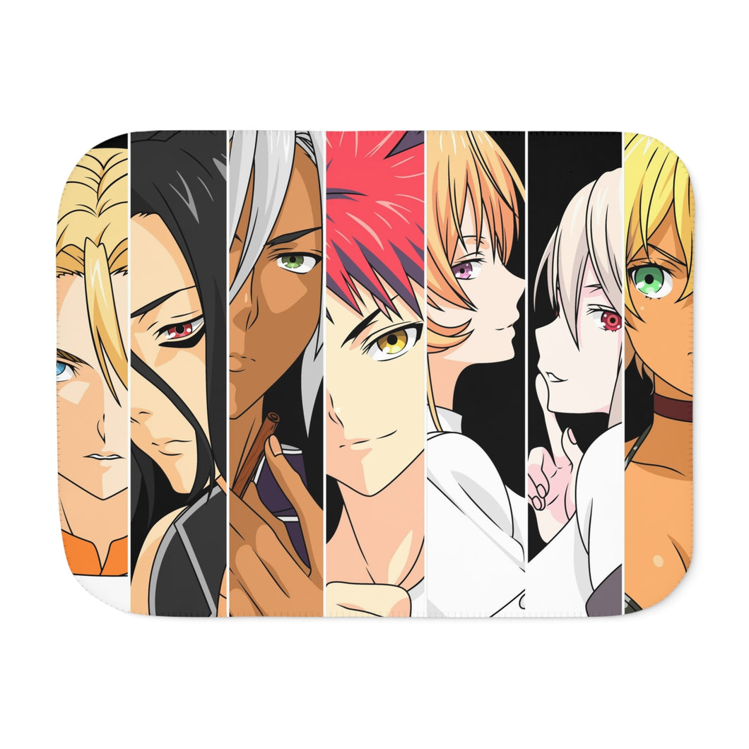 Anime Food Wars: Shokugeki no Soma Sherpa Blanket