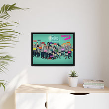 Load image into Gallery viewer, My Hero Academia Izuku Midoriya, Katsuki Bakugou, Shouta Aizawa, Tsuyu Asui Canvas Framed Art Print

