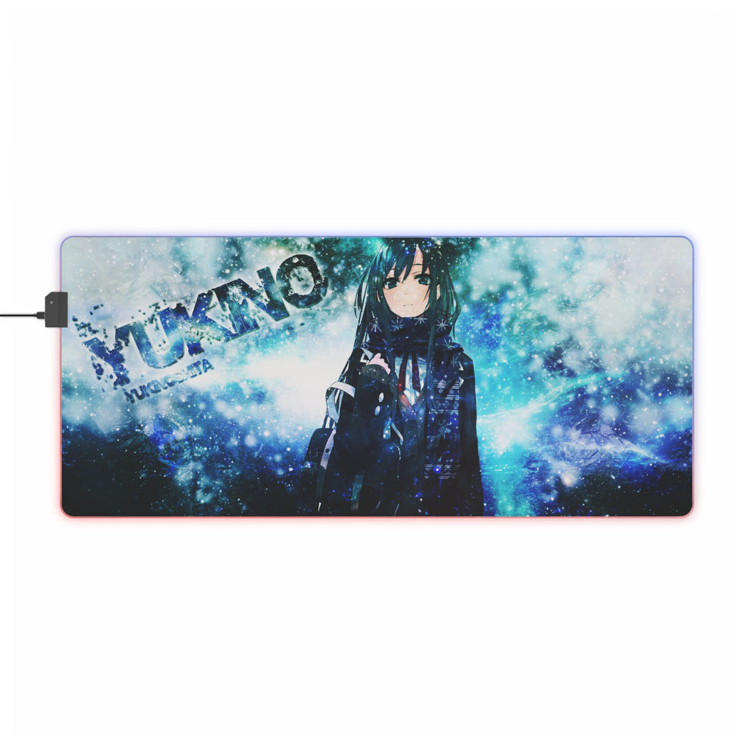 My Teen Romantic Comedy SNAFU Yukino Yukinoshita RGB LED Mouse Pad (Desk Mat)