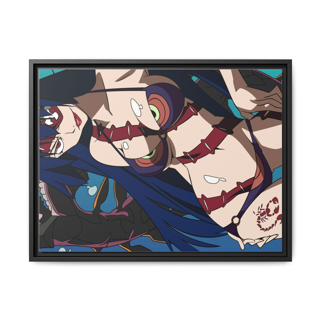 Adiane Canvas Framed Art Print