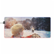 Load image into Gallery viewer, Anime Chainsaw Man RGB LED Mouse Pad (Desk Mat)
