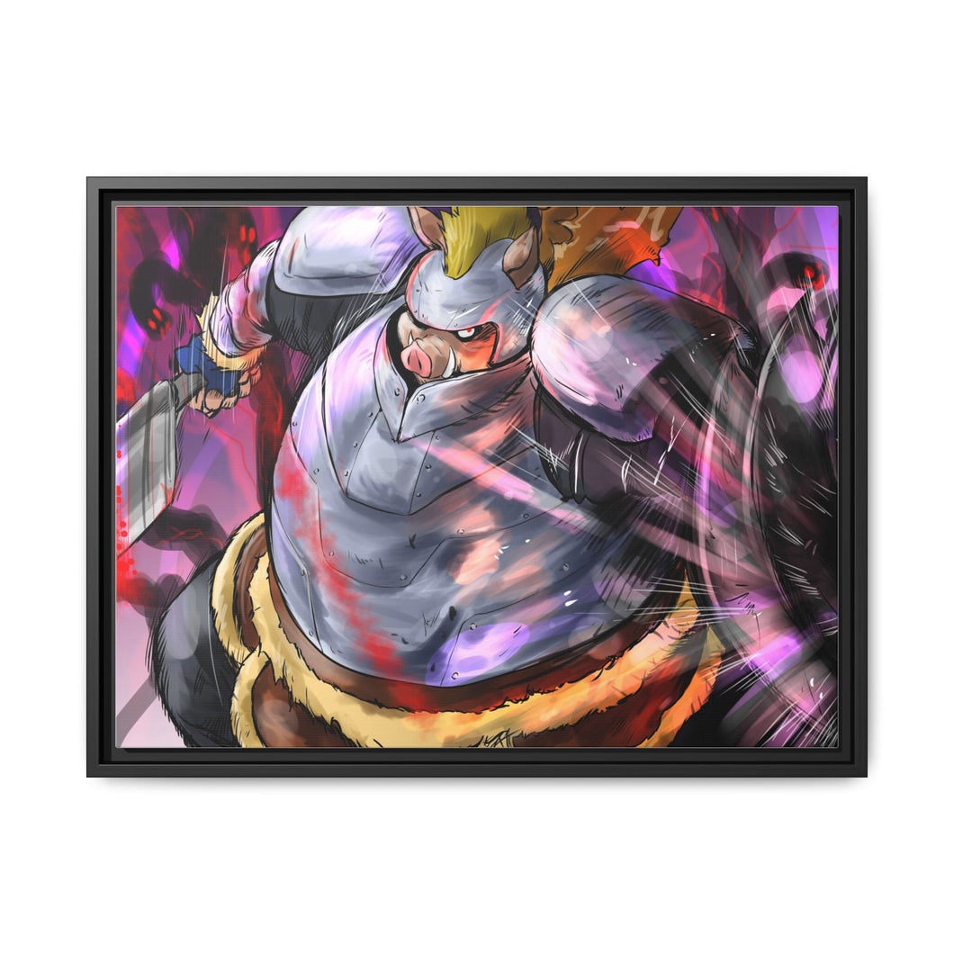 That Time I Got Reincarnated As A Slime Canvas Framed Art Print