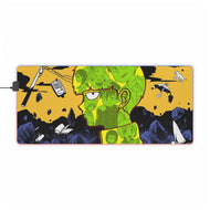 Mob Psycho 100 Shigeo Kageyama, Ritsu Kageyama RGB LED Mouse Pad (Desk Mat)