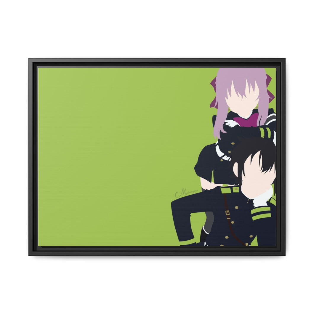 Seraph Of The End Canvas Framed Art Print