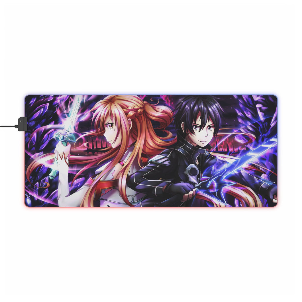 Sword Art Online RGB LED Mouse Pad (Desk Mat)