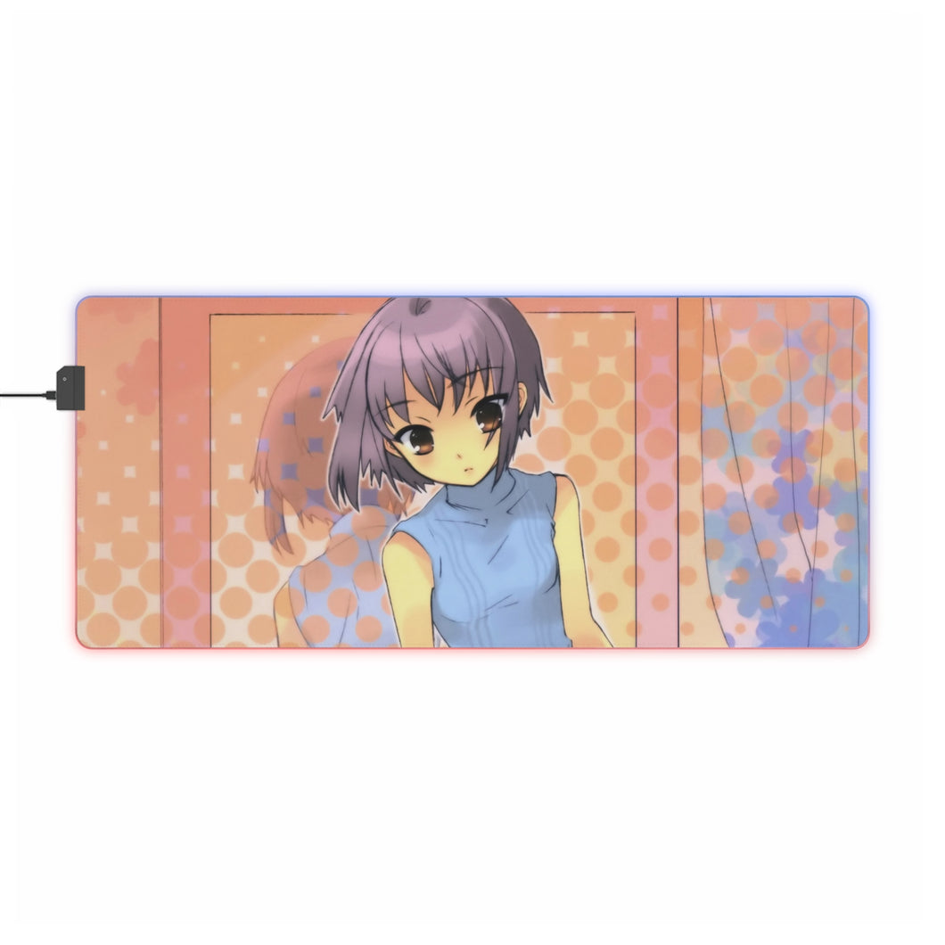 The Melancholy Of Haruhi Suzumiya RGB LED Mouse Pad (Desk Mat)