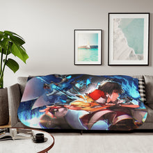 Load image into Gallery viewer, Anime Pokémonr Sherpa Blanket
