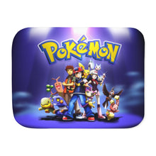 Load image into Gallery viewer, Anime Pokémonr Sherpa Blanket
