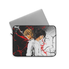 Load image into Gallery viewer, Light Yagami and L (Death Note) Laptop Sleeve
