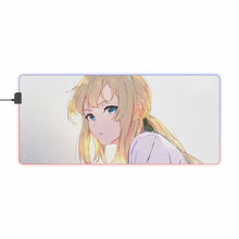 Load image into Gallery viewer, Violet Evergarden RGB LED Mouse Pad (Desk Mat)
