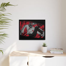Load image into Gallery viewer, Anime Chainsaw Man Canvas Framed Art Print
