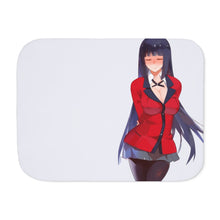 Load image into Gallery viewer, Anime Kakegurui Sherpa Blanket
