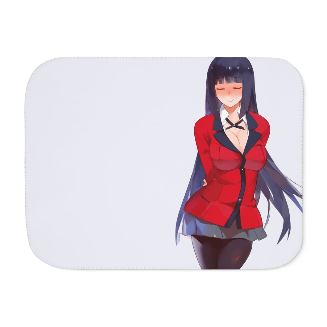 Anime Kakegurui Sherpa Blanket