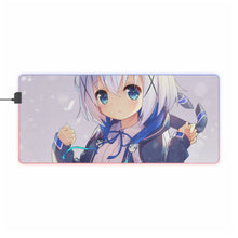 Load image into Gallery viewer, Is The Order A Rabbit? RGB LED Mouse Pad (Desk Mat)
