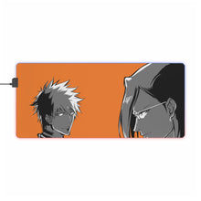 Load image into Gallery viewer, Uryu Ishida &amp; Ichigo Kurosaki RGB LED Mouse Pad (Desk Mat)
