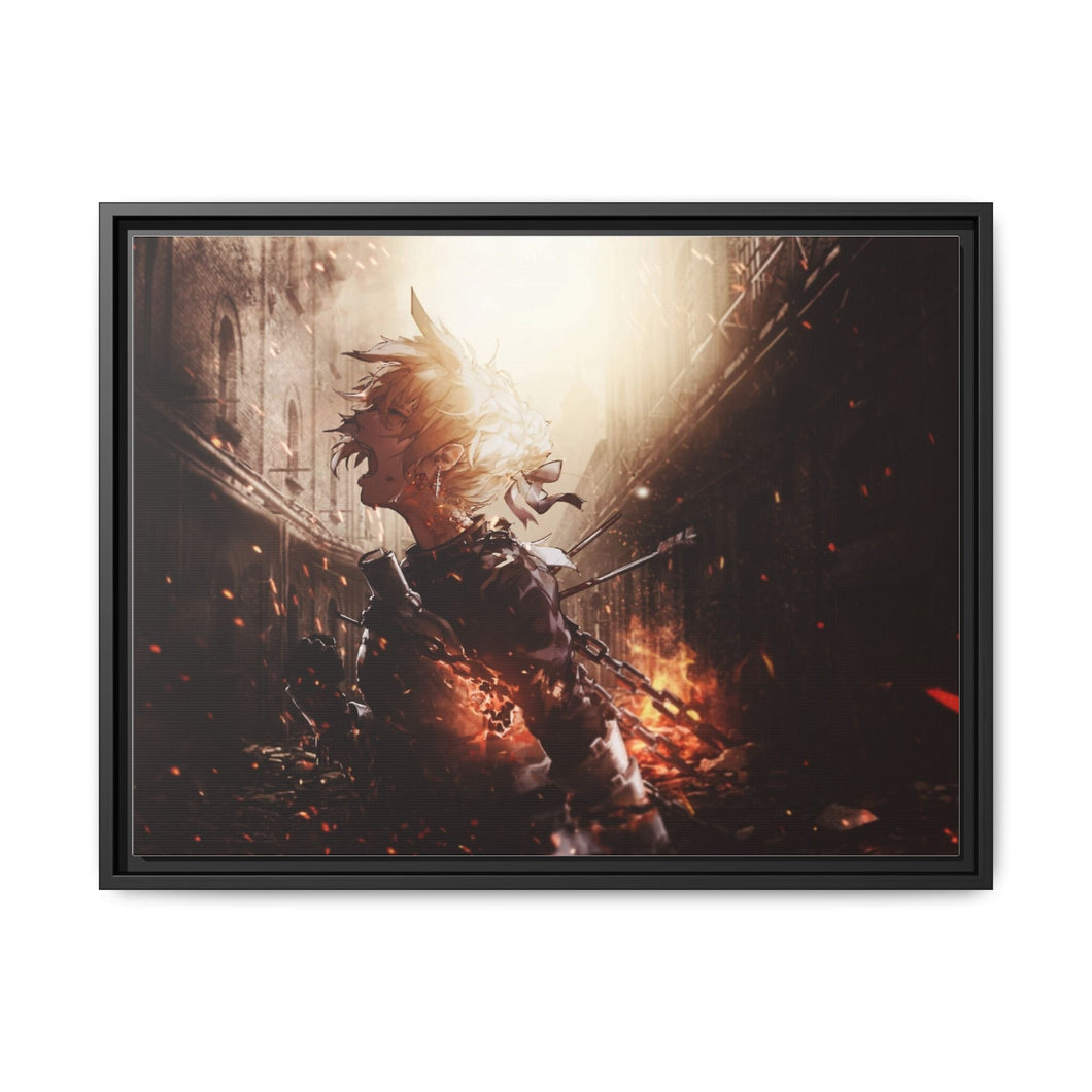 Anime Fate/Stay Night Canvas Framed Art Print