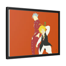 Load image into Gallery viewer, Meliodas and Ban Canvas Framed Art Print
