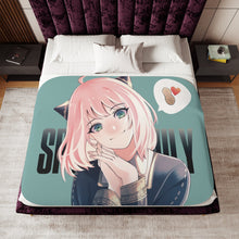 Load image into Gallery viewer, Anime Spy x Family Sherpa Blanket
