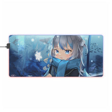 Load image into Gallery viewer, Gawr Gura RGB LED Mouse Pad (Desk Mat)
