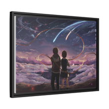 Load image into Gallery viewer, Your Name. Canvas Framed Art Print

