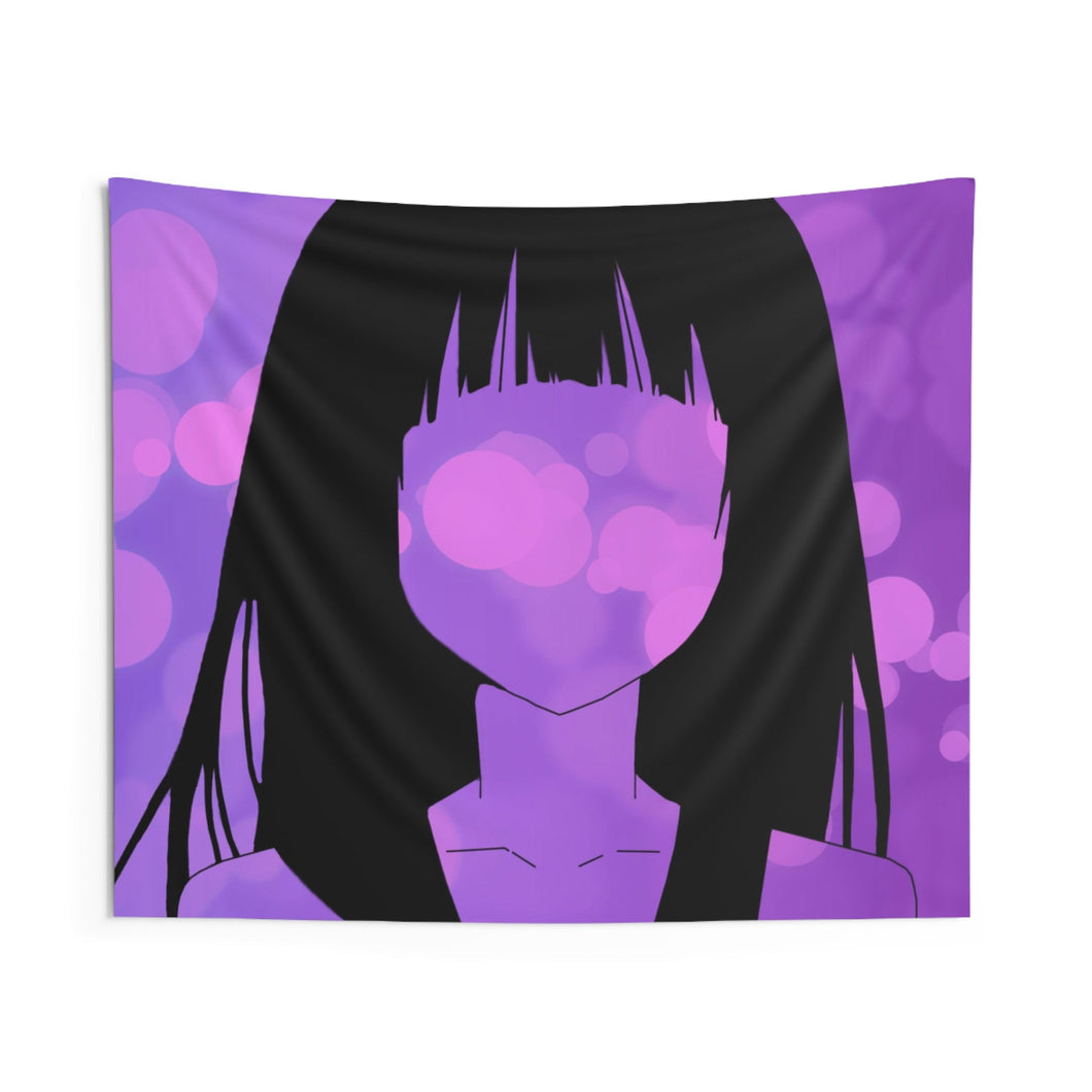 Eru Chitanda  Faceless Indoor Wall Tapestry