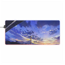 Load image into Gallery viewer, Anime Sunset RGB LED Mouse Pad (Desk Mat)
